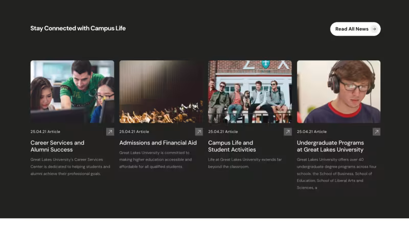 Screenshot showing dark cards