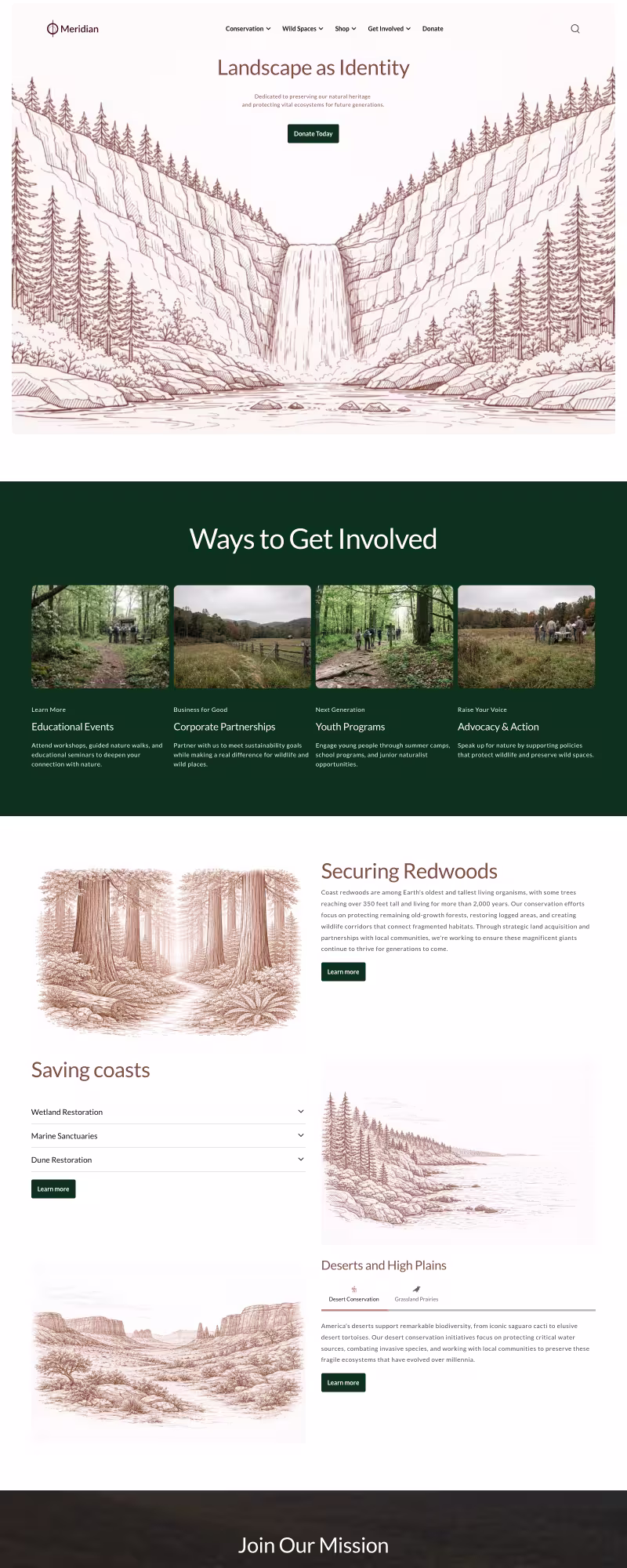 Meridian full screen image